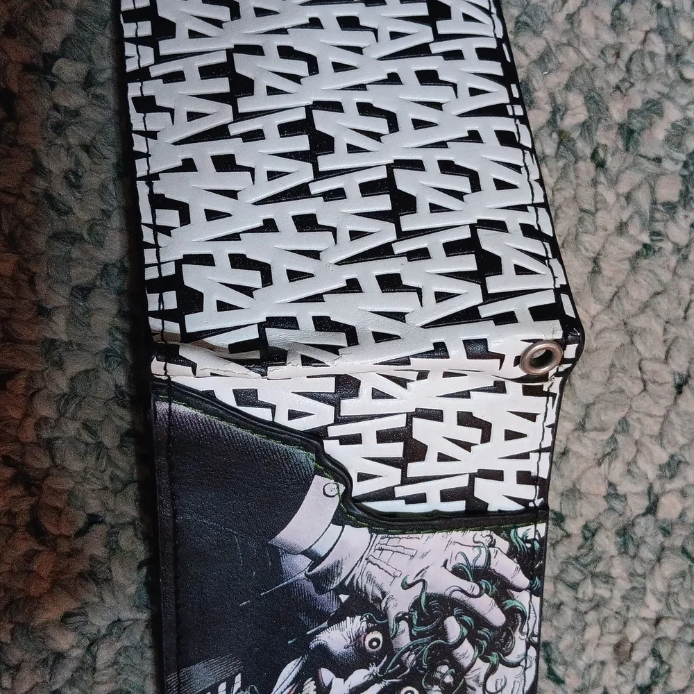 Black and White Joker Wallet